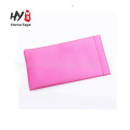 Soft eyeglass full grain bag assorted color leather case